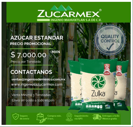 Azúcar Estándar Zucarmex